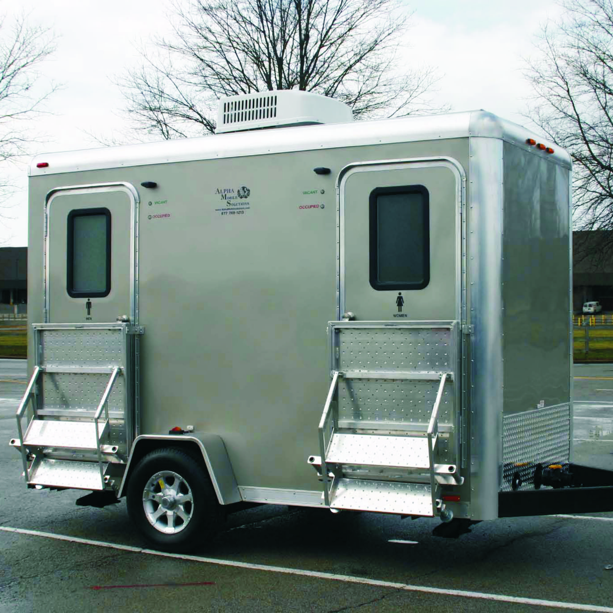 Shower Bathroom Combination Trailers | Alpha Mobile Solutions