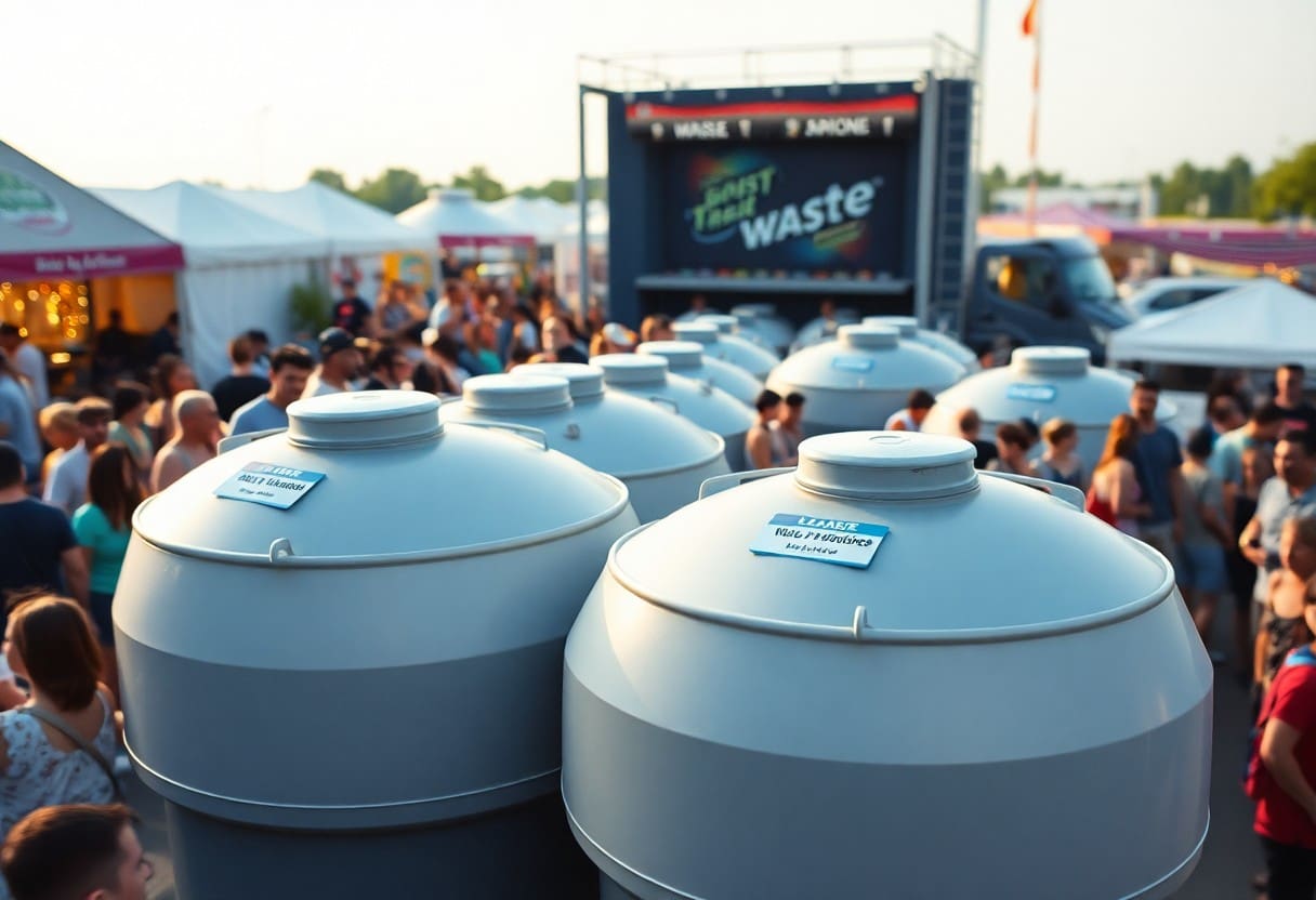 How To Manage Waste Effectively With Waste Management Tanks At Big Events